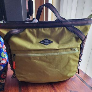 Sherpani Stride Tote, Moss Green and Brown